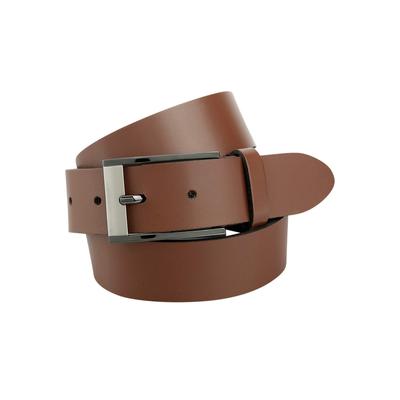 Ledergürtel BERND GÖTZ, Damen, Gr. 80, braun (cognac), Leder, unifarben, casual,Basic,modisch,klassisch, Gürtel, mit stylischer Bicolorschließe Image