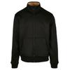 Anorak URBAN CLASSICS "Urban Classics Herren Teddy Bonded Zip Jacket", Herren, Gr. M, grau (charcoal), 64% Polyester, 31% Viskose, 5% Elasthan, unifarben, casual, normal, amerikanischer Ausschnitt, Langarm, Jacken