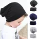 Ensemble bonnet et écharpe en coton pour bébé bonnet élastique doux bonnet Hip Hop pour