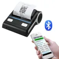 Mini-imprimante thermique pour tickets de caisse avec Bluetooth 80mm 3 pouces compatible avec