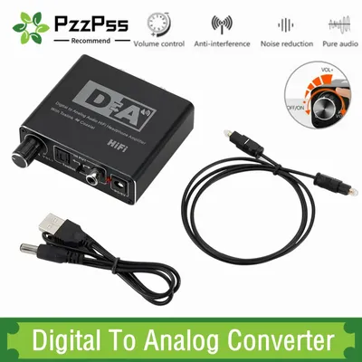 PzzP Synchronization-Radiateur Hifi Convertisseur Audio Numérique-Analogique RCA 3.5mm Sauna