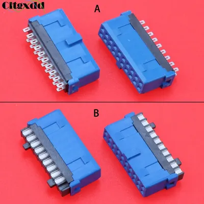Cltgxdd-Connecteur de carte mère USB 3.0 19 P 20 P 19 broches prise femelle pour bricolage