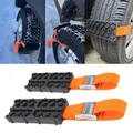 JOStraps-décennie s de traction coordonnants en PU durable pour voiture boue et glace avec sac