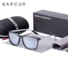 BARCUR – lunettes de soleil polarisées en aluminium + TR90 pour homme