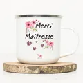 Tasse émaillée de remerciement cadeau d'urgence pour les amateurs de café cadeaux originaux pour