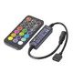 Contrôleur de bande lumineuse LED RF14 17 21 28 touches pour 5050 DIM RGB RGBW RGBCCT 4 broches 5