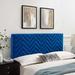 Mercy Chevron Tufted Performance Velvet Twin Headboard