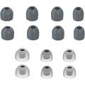 Aiivioll Ear Tips for WF-1000XM4 7 Pairs Soft Silicon Ear Tips Compatiable with Sony WF-1000XM3 WF-1000XM4 Wireless Noise Cancelling Headphones (Grey)