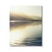 Stupell Industries Quiet Mountain Lake Water Ripples Sunrise Rays Photograph Gallery Wrapped Canvas Print Wall Art Design by Savanah Plank