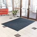 Aquasorb Premiere Entrance Floor Mat with Non-Slip Rubber Backing Absorbs Water 30 Oz Heavy Duty Carpet Rug Commercial Grade (35 x 118 Indigo)