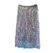 Jean Skirt Smocked Skirt Women Fashion Casual Sequins Loose Skirt Party High Waist A Line Skirt Tennis Skirts M