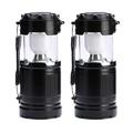 2 Pack LED Camping Lantern Survival Kit for Hurricane Emergency Storm Outdoor Portable Lantern