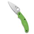 Spyderco C94PGR UK Penknife 3 LC200N Blade Green Handle Folding Knife
