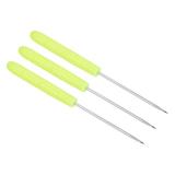 Uxcell Badminton Tennis Racket Racquet Stringing Awl String Straight Guiding Tool Yellow 3Pack