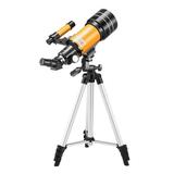 Walmeck 15X-150X 70mm Large Aperture Astronomic Refracting Monocular Telescope with Tripod Eyepiece Dust Cover Teleconverter Finder Scope for Star Gazing Bird Watching