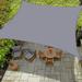 Sun Shade Sails Canopy Rectangle Outdoor Shade Canopy 12 x 12 UV Block Canopy for Outdoor Patio Garden Backyard