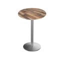 Holland Bar Stool 42 in. Tall Indoor & Outdoor All-Season Table with 32 in. Dia. Rustic Top