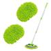 45 In Car Wash Brush Mop Extra Long Handle Car Cleaning Brush Chenille Microfiber for Cleaning Cars RV Truck Caravans Household