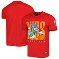 Unisex Freeze Max Red Space Jam: A New Legacy Bugs Bunny Basketball T-Shirt