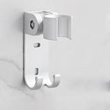 Kokovifyves Storage & Organization Shower Head Holder Space Aluminum Stainless Steel Shower Arm Cradle Wall Mounted Bathroom Shower Head Holder Bracket Shower Head Holder Handheld Shower Head