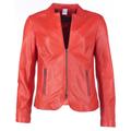 Lederjacke JCC "Lida" Gr. 40, rot (red) Damen Jacken Lederjacken