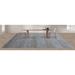 Brown 120 x 96 x 0.25 in Area Rug - Bokara Rug Co, Inc. High-Quality Hand-Knotted Light Gray/Area Rug Viscose/Wool | Wayfair DAMADMARTLYBR80A0