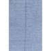Gray/White 168 x 120 x 0.25 in Area Rug - Bokara Rug Co, Inc. High-Quality Hand-Knotted Gray/Ivory Area Rug Wool | 168 H x 120 W x 0.25 D in | Wayfair