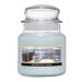 A Cheerful Candle LLC Morning Rain Cheerful 16-Ounce Jar Candle Paraffin, Bamboo in Blue | 5.5 H x 4 W x 4 D in | Wayfair CS188