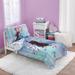 Disney Nature Is Magical 4 Piece Toddler Bedding Set Polyester in Blue/Indigo | Wayfair 5719416R