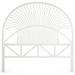 Bayou Breeze Deloris Wicker/Rattan Open-Frame Headboard Wicker/Rattan in White | 63 H x 72 W x 1.5 D in | Wayfair 67879FD7D14D44B9BF6C03959C921ED9