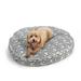 Snoozer Pet Products Wag Collection Snoozer Indoor Outdoor Round Dog Bed Polyester in Gray | 4 H x 23 W x 23 D in | Wayfair 10108