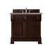 Darby Home Co Vivanco 36" Single Bathroom Vanity Set Wood/Quartz Top/Marble/Stone/Granite in Black | 34.3 H x 36 W x 23.5 D in | Wayfair