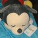 Disney Toys | Disney Store Mickey Mouse Cuddleez Plush Large 21" Super Soft, New | Color: Black/Red | Size: Osbb