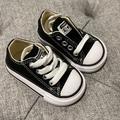 Converse Shoes | New! Infant Converse - Chuck Taylor All Star Classic - Black Low Top | Color: Black/White | Size: 2bb