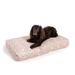 Snoozer Pet Products Wag Collection Snoozer Indoor Outdoor Rectangle Dog Bed Polyester in Pink | 4 H x 42 W x 24 D in | Wayfair 11306