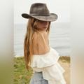 Free People Accessories | Mossant Paris Free People Mossant Trail Dusted Cowboy Rancher Hat Size M | Color: Brown | Size: M