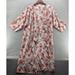 Lularoe Tops | Lularoe Shirley Women's Floral Lightweight Kimono Size Medium | Color: Gray/Green/Pink/Red | Size: M
