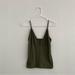 Free People Intimates & Sleepwear | Intimately Free People Spaghetti Strap Top | Color: Green | Size: S