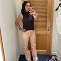 J. Crew Jeans | J.Crew Pink High-Rise Full-Length Garment Dyed Flare Jean Sz 28 Nwt | Color: Pink | Size: 28