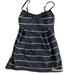 Lululemon Athletica Tops | Lululemon Athletica Yogi Tank Top Dance Size 4 Black Striped Built In Bra | Color: Black/White | Size: 4