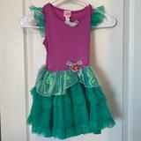 Disney Costumes | Disney Ariel Costume Dress | Color: Green/Purple | Size: 4-6