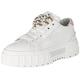 REPLAY Damen Disco Vanity 2 Sneaker, 186 White LT PINK, 35 EU