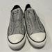 Converse Shoes | Converse One Star Low Top Laceless Sneakers | Color: Silver/White | Size: 5.5
