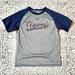 Adidas Shirts & Tops | Adidas Tigers Baseball Vintage Looking Color Block Shirt | Color: Blue/Gray | Size: Lb
