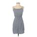 Old Navy Casual Dress - Mini Scoop Neck Sleeveless: Blue Dresses - Women's Size X-Small