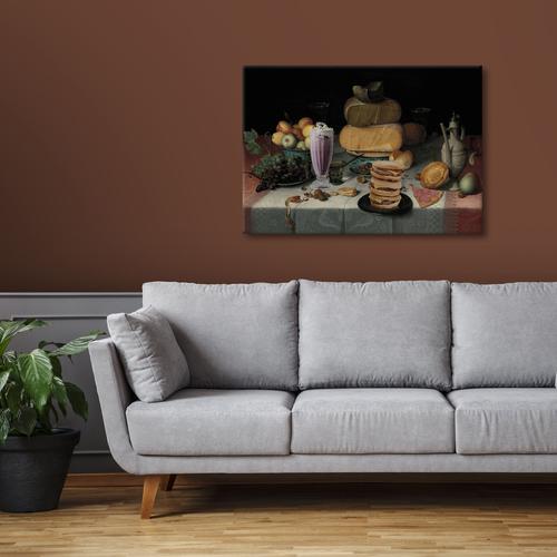 „Leinwandbild ART FOR THE HOME „“Junkfood““ Bilder Gr. B/H/T: 100 cm x 70 cm x 3 cm, Leinwandbild, 1 St., bunt (mehrfarbig) Leinwandbilder“