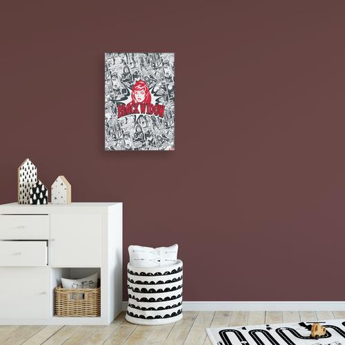 „Leinwandbild MARVEL „“Black Widow““ Bilder Gr. B/H/T: 50 cm x 70 cm x 2,5 cm, Leinwandbild, 1 St., bunt (mehrfarbig) Leinwandbilder“