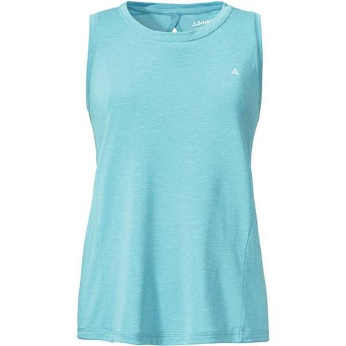 SCHÖFFEL Damen Shirt Top Herzogstand L, Größe 46 in Blau