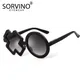 SORVINO – lunettes de soleil rondes en forme de XO pour enfants marque Vintage Festival des années