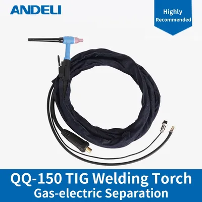 ANDELI-Torche de soudage TIG QQ-150 séparation gaz-puissance torche TIG 4M pour machine à souder